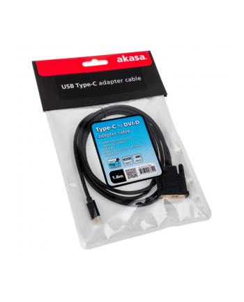 Akasa Adapter Type-C - DVI-D nr 1