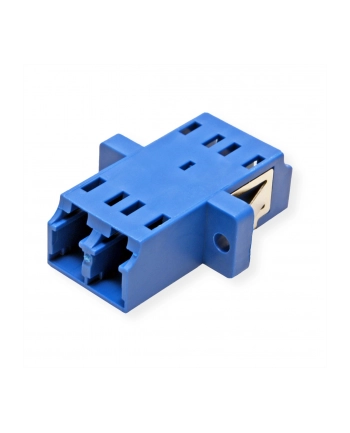 EFB Adapter LC/LC Duplex jednomodowy, plastik/ceramiczna tuleja, niebieski nr 2
