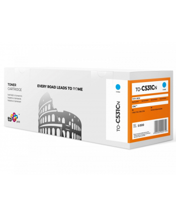 tb print Toner do OKI C531 TO-C531CN Cyan 100% nowy