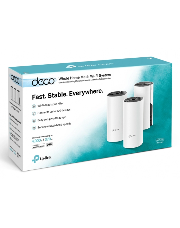 tp-link Zestaw routerów mesh Deco M4 AC1200 (3-pack) główny