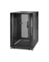 Szafa AR3006 SX 18U 600x900mm czarna z bokami - nr 10