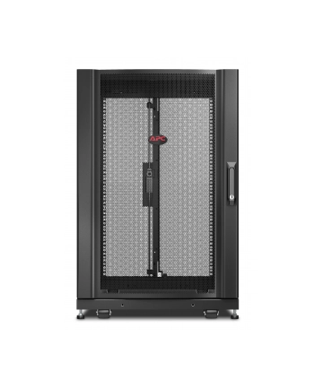 Szafa AR3006 SX 18U 600x900mm czarna z bokami nr 1