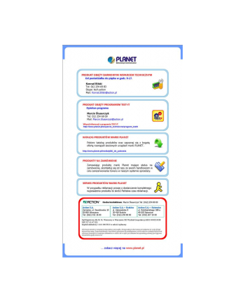 PLANET / Niezarządzalny / (FSD-803) - 8 x 10/100Mbps - 1.6Gbps  2K  1Mbit