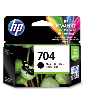 Tusz HP 704 Black nr 1