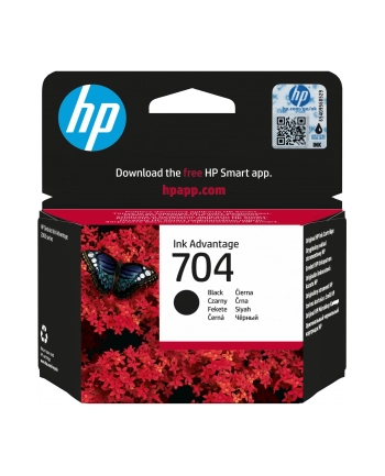 Tusz HP 704 Black nr 2