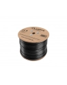 Lanberg kabel instalacyjny UTP, kat. 5e, drut OUTDOOR CU, 305m, czarny - nr 15