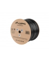 Lanberg kabel instalacyjny FTP, kat. 5e, drut OUTDOOR CU, 305m, czarny - nr 10