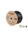 Lanberg kabel instalacyjny FTP, kat. 5e, drut OUTDOOR CU, 305m, czarny - nr 14
