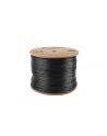 Lanberg kabel instalacyjny FTP, kat. 5e, drut OUTDOOR CU, 305m, czarny - nr 21