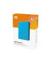 western digital Dysk zewnętrzny WD My Passport, 2.5'', 4TB, USB 3.2, niebieski - nr 32