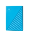 western digital Dysk zewnętrzny WD My Passport, 2.5'', 4TB, USB 3.2, niebieski - nr 35