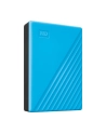 western digital Dysk zewnętrzny WD My Passport, 2.5'', 4TB, USB 3.2, niebieski - nr 37