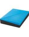 western digital Dysk zewnętrzny WD My Passport, 2.5'', 4TB, USB 3.2, niebieski - nr 38