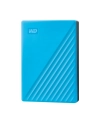 western digital Dysk zewnętrzny WD My Passport, 2.5'', 4TB, USB 3.2, niebieski - nr 80