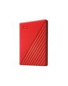 western digital Dysk zewnętrzny WD My Passport, 2.5'', 4TB, USB 3.2, czerwony - nr 12
