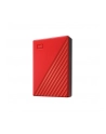 western digital Dysk zewnętrzny WD My Passport, 2.5'', 4TB, USB 3.2, czerwony - nr 25