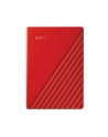 western digital Dysk zewnętrzny WD My Passport, 2.5'', 4TB, USB 3.2, czerwony - nr 58