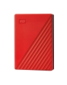 western digital Dysk zewnętrzny WD My Passport, 2.5'', 4TB, USB 3.2, czerwony - nr 64