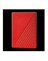 western digital Dysk zewnętrzny WD My Passport, 2.5'', 4TB, USB 3.2, czerwony - nr 6