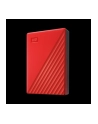 western digital Dysk zewnętrzny WD My Passport, 2.5'', 4TB, USB 3.2, czerwony - nr 7