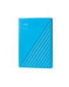 western digital Dysk zewnętrzny WD My Passport, 2.5'', 2TB, USB 3.2, niebieski - nr 54