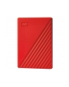 western digital Dysk zewnętrzny WD My Passport, 2.5'', 2TB, USB 3.2, czerwony - nr 35