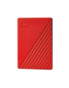 western digital Dysk zewnętrzny WD My Passport, 2.5'', 2TB, USB 3.2, czerwony - nr 43