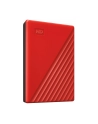 western digital Dysk zewnętrzny WD My Passport, 2.5'', 2TB, USB 3.2, czerwony - nr 47