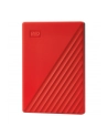 western digital Dysk zewnętrzny WD My Passport, 2.5'', 2TB, USB 3.2, czerwony - nr 57