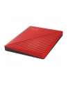 western digital Dysk zewnętrzny WD My Passport, 2.5'', 2TB, USB 3.2, czerwony - nr 60