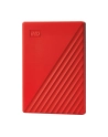 western digital Dysk zewnętrzny WD My Passport, 2.5'', 2TB, USB 3.2, czerwony - nr 68
