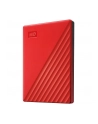 western digital Dysk zewnętrzny WD My Passport, 2.5'', 2TB, USB 3.2, czerwony - nr 71