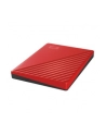 western digital Dysk zewnętrzny WD My Passport, 2.5'', 2TB, USB 3.2, czerwony - nr 7