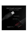 green cell GCmatte USB-C Flat cable 25 cm with fast charging - nr 19