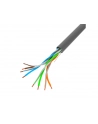 Lanberg kabel instalacyjny UTP, kat. 5e, drut CU, 305m, szary - nr 13