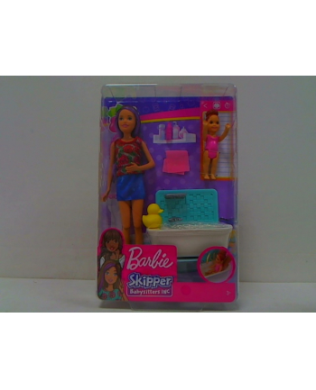 mattel Barbie Skipper opiekunka zestaw+lala FHY97/4