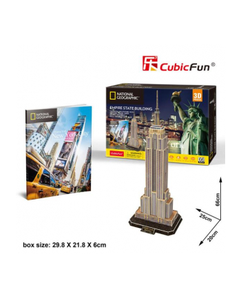 dante Puzzle 3D 66el Empire State Building. National Geografic DS0977