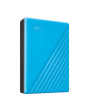 western digital Dysk zewnętrzny WD My Passport, 2.5'', 4TB, USB 3.2, niebieski - nr 33