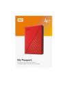 western digital Dysk zewnętrzny WD My Passport, 2.5'', 4TB, USB 3.2, czerwony - nr 13
