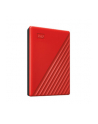 western digital Dysk zewnętrzny WD My Passport, 2.5'', 4TB, USB 3.2, czerwony - nr 17