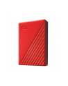 western digital Dysk zewnętrzny WD My Passport, 2.5'', 4TB, USB 3.2, czerwony - nr 21