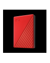 western digital Dysk zewnętrzny WD My Passport, 2.5'', 4TB, USB 3.2, czerwony - nr 2