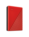 western digital Dysk zewnętrzny WD My Passport, 2.5'', 4TB, USB 3.2, czerwony - nr 33