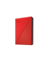 western digital Dysk zewnętrzny WD My Passport, 2.5'', 4TB, USB 3.2, czerwony - nr 39
