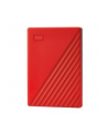 western digital Dysk zewnętrzny WD My Passport, 2.5'', 4TB, USB 3.2, czerwony - nr 47