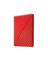 western digital Dysk zewnętrzny WD My Passport, 2.5'', 4TB, USB 3.2, czerwony - nr 48