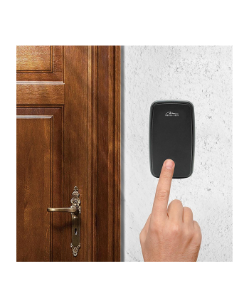 media-tech KINETIC DOORBELL - Bezprzewodowy, bezbateryjny dzwonek do drzwi