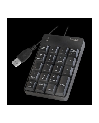 LOGILINK - Klawiatura numeryczna USB, 19 klawiszy