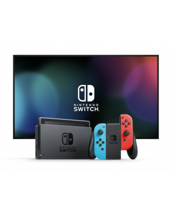 Nintendo Switch Console Neon Red & Blue Joy-Con (2019)