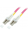 efb elektronik EFB Światłowód krosowy LC-LC 50/125 OM4 LSZH Duplex wielomodowy 5m, średnica 2mm - nr 8